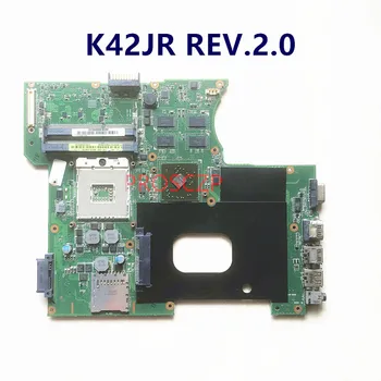 Безплатна доставка висок клас дънна Платка За ASUS K42J K42JR K42JR REV.2.0 дънна Платка на лаптоп HM55 с HD5470M 1G DDR3 100% Напълно Тестван