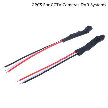 Мини CCTV високо-чувствителен микрофон Камера за сигурност на Аудио микрофон, кабел захранване dc микрофон широк диапазон за видеонаблюдение камери DVR система