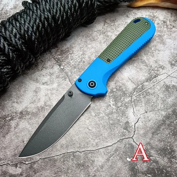 Сгъваем джобен нож за оцеляване BM 430 Redout D2, острието G10, дръжка за къмпинг, многофункционален инструмент за лов, EDC, тактически ножове