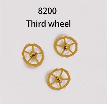 Аксесоари за ремонт на часовници, подходящи за 8200 части на механичен механизъм, 8200 части часов механизъм с три колела