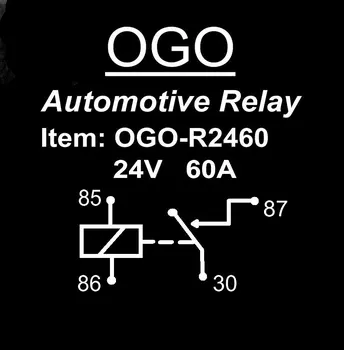Автомобилно реле марка OGO 24V 60A