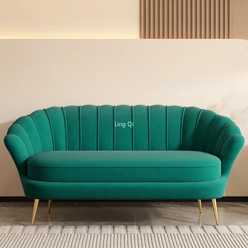 Луксозно кресло за хола, ъглов диван, европейското стол, порести диван, Grande, устойчива на плъзгане реколта мебели Divani Per Salotto
