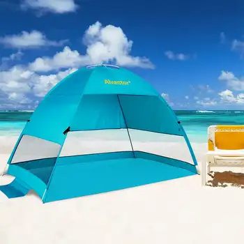 Палатка - Подслон за плажни чадъри UV50+ Canpoy by, Плюс пончо от дъжд, Дъждобран, държач за чадър Mini umbrella Umbrella corporation
