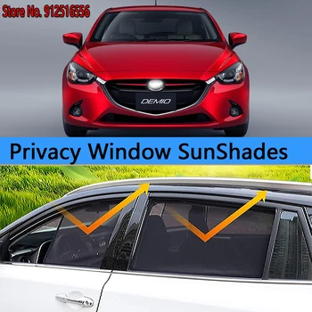 Козирка за Защита От Засенчване на Прозорци, Слънчеви очила, Аксесоари За Mazda 2 Хетчбек Demio DJ DL 2015 - 2023 2016 2017 2018