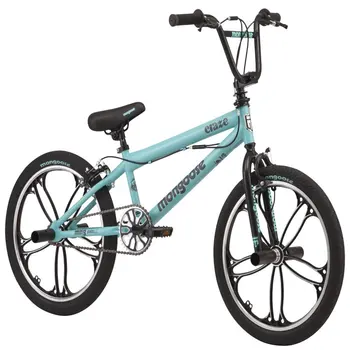 Детски велосипед BMX зелен мятно-зелен цвят Craze от 6 години - идеалният подарък за приключения на открито.