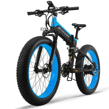 Гореща разпродажба ebike 1000 W 48-висока производителност електрически сгъваем велосипед 14,5 ah 26 инча Fat Tire електрически велосипед