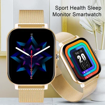 Смарт часовници Y13 за мъже и жени с пълен сензорен екран, Спортни часовници за фитнес, Обадете се по Bluetooth, Цифров Часовник, Подарък, 2022 CE