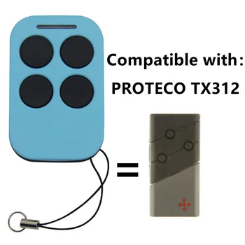 За PROTECO TX312 Дистанционно за портата 433 Mhz Восъчни Дистанционно Управление Смяна на Отваряне на Гаражни врати 433,92 Mhz