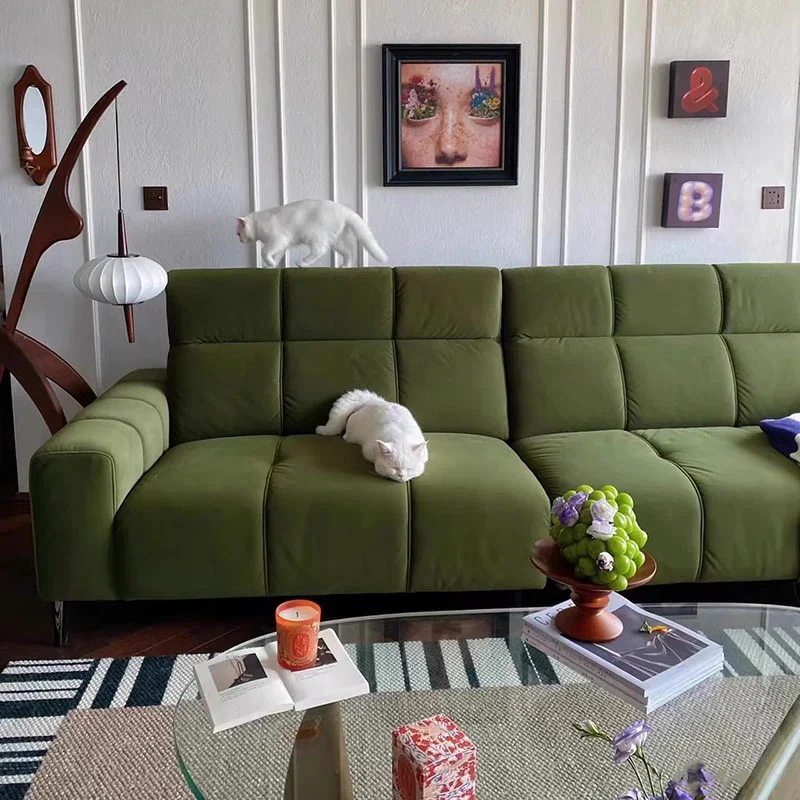 Скандинавски модерен диван за хол, кът за сядане, дървено столче за всекидневната, на дивана на пол, Muebles Hogar, луксозни мебели1