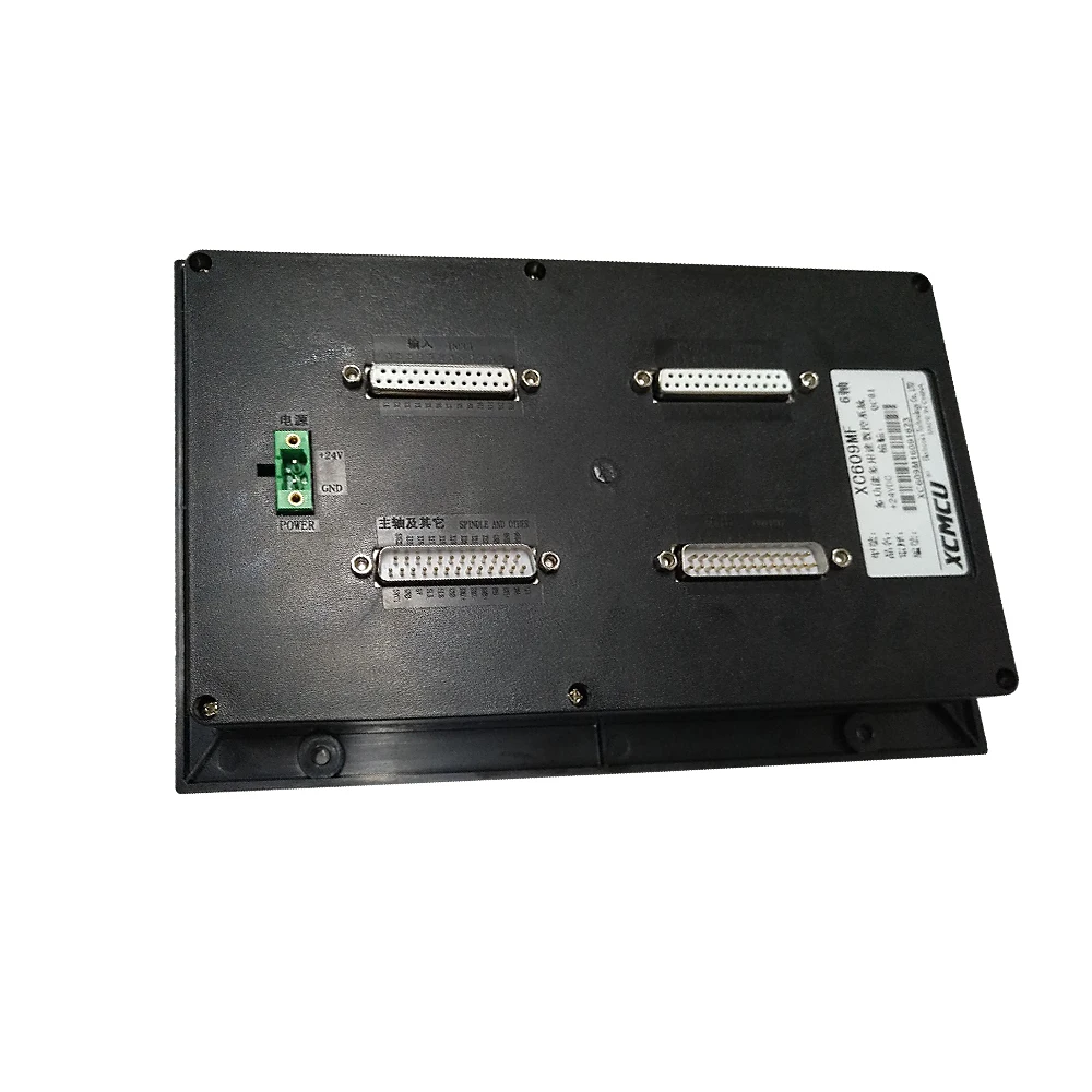 Комплект 4-аксиални контролер с ЦПУ MPG Окачен маховик за аварийно спиране + 4 оси контролер XC609MD с ЦПУ2