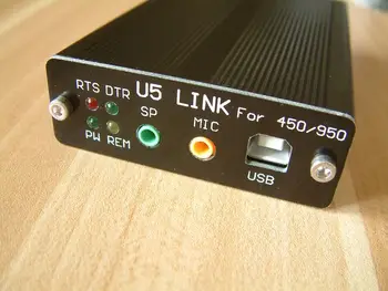 USB PC Linker Адаптер Радиоразъема за YAESU FT-450D FT-950D DX1200 FT-991 IC-2710/2720/2820 FT7800 \ 8800 \ 8900 \100D U5 ЛИНК