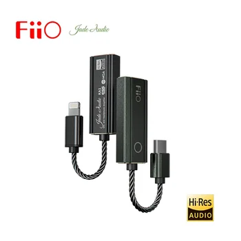 FiiO JadeAudio KA1 USB КПР AMP ES9281AC Pro MQA TypeC до 3,5 мм Ключ DSD256 HiFi Аудио Кабел Адаптер за Android и IOS и MAC Win10