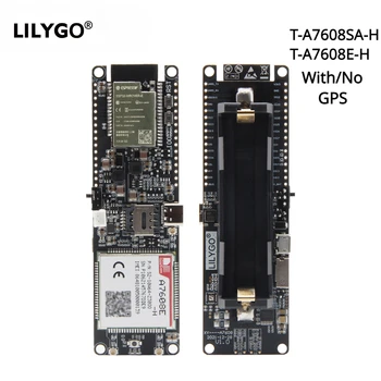 LILYGO® T-SIM A7608E-H A7608SA-H ESP32 LTE Cat 4 Високоскоростната 4G мрежа GPS Антена Безжичен WiFi Bluetooth Такса за разработване на