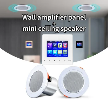 Преносим панел усилвател на звука на Bluetooth с мини-потолочным високоговорител е Лесен за инсталиране Подходящи за потребителска електроника, за дома
